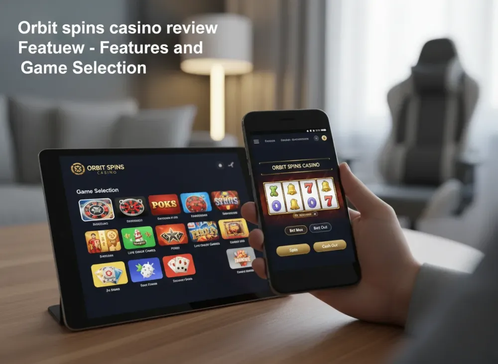 Orbit spins casino review - Features and Game Selection