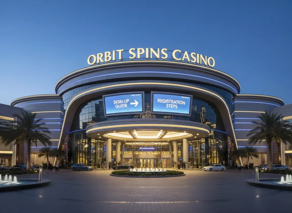 Orbit spins casino sign up guide and registration steps