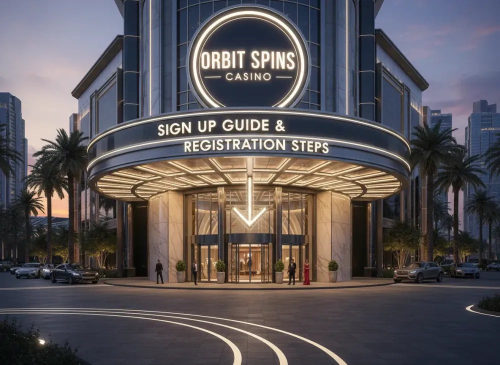 Orbit spins casino sign up guide and registration steps